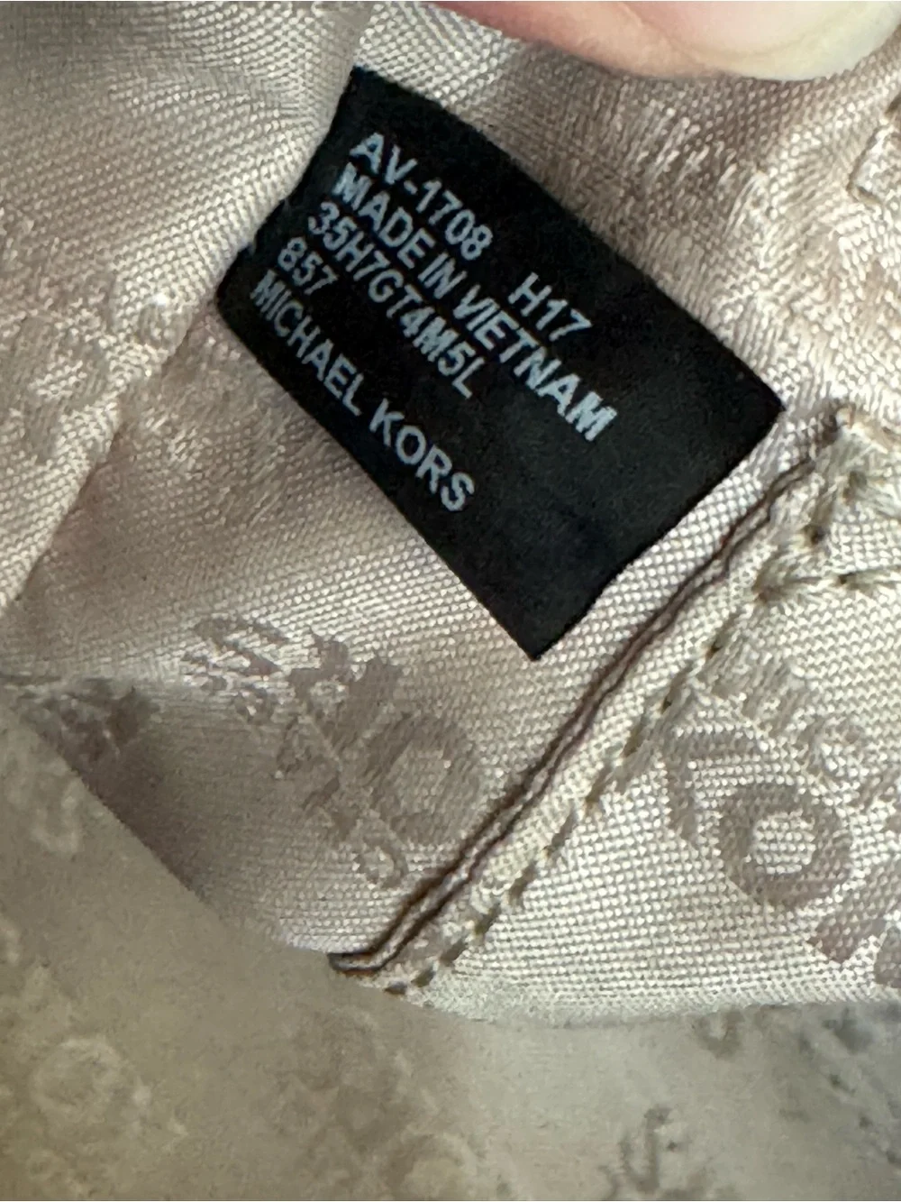 Michael Kors Pink Satchel crossbody bag